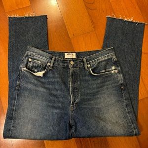 EUC AGOLDE straight Jeans